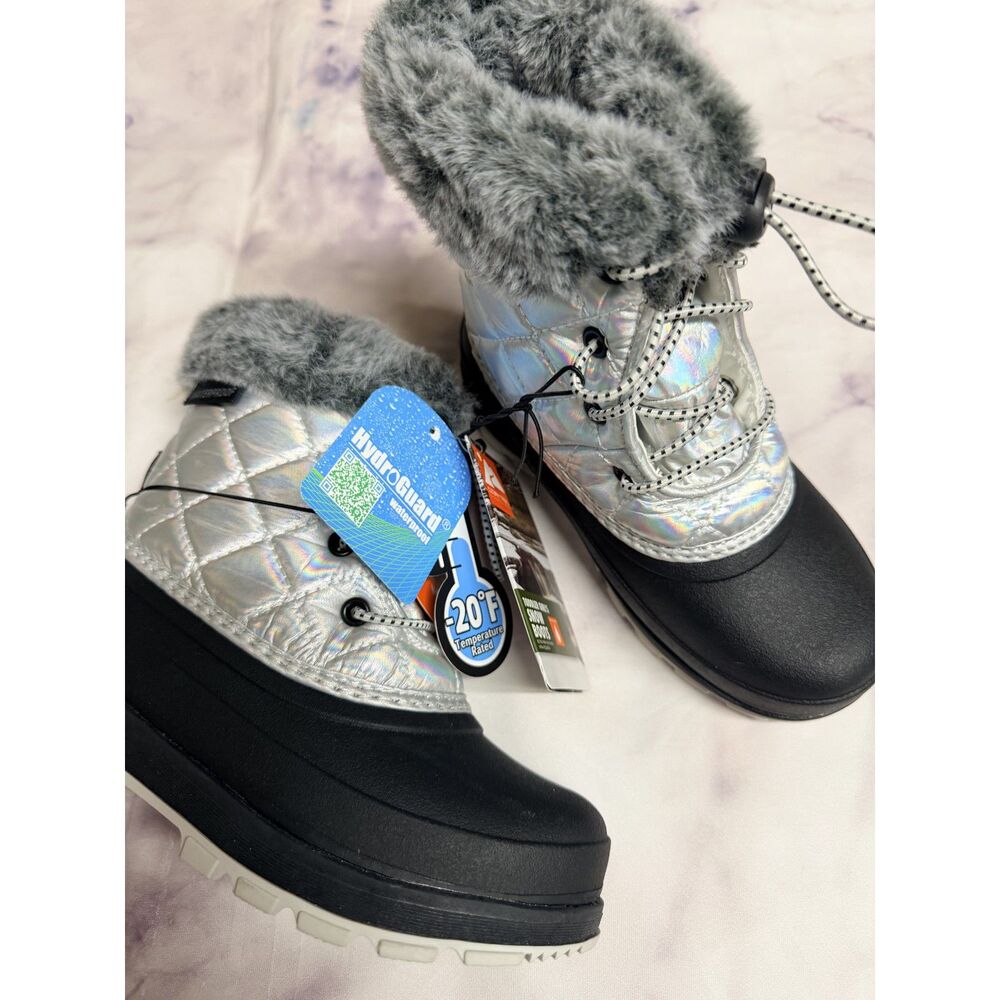Ozark Trail Girls Waterproof 200G Shell Winter Boot
